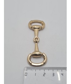 TREVILLA ZAMAK OVALADA CON MUECAS ORO