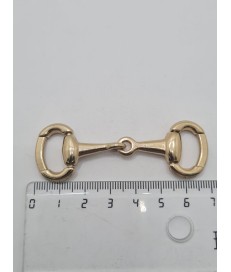 TREVILLA ZAMAK OVALADA CON MUECAS ORO