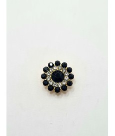 STRASS NEGRO 12MM