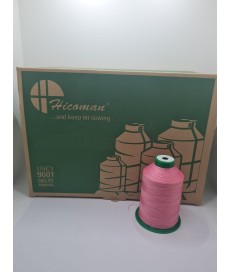 CAJA CONOS HILO NYLON ROSA PALO 337 Nº5 (12 UNIDADES)