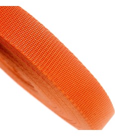 CINTA POLIPROPILENO 25MM NARANJA ALTA CALIDAD PARA MOCHILAS