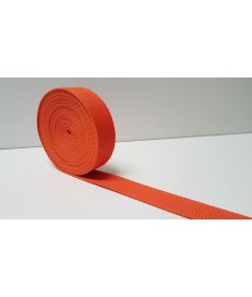 CINTA POLIPROPILENO 25MM NARANJA ALTA CALIDAD PARA MOCHILAS