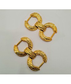 TRABILLA/ESTRIBO PLASTICO 6,5CM ORO