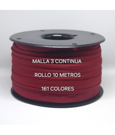 CREMALLERA CONTINUA NYLON MALLA 3 ( BLISTER 10 METROS )