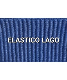 ELASTICO AZUL LAGO LISO RECUBIERTO  (25 METROS)