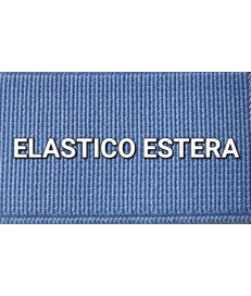 ELASTICO AZUL ESTERA LISO RECUBIERTO  (25 METROS)