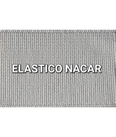 ELASTICO BEIG NACAR LISO RECUBIERTO  (25 METROS)