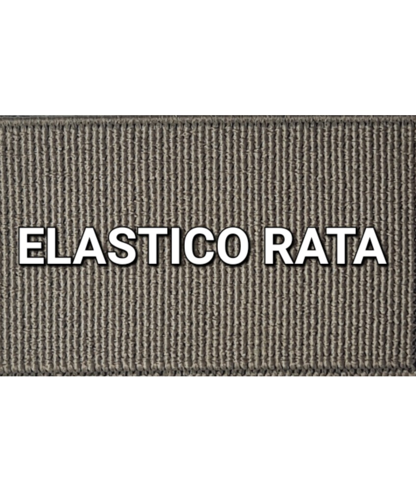 ELASTICO TAUPE RATA LISO RECUBIERTO  (25 METROS)