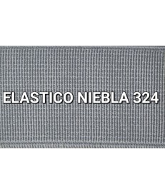 ELASTICO GRIS CLARO LISO RECUBIERTO (25 METROS)