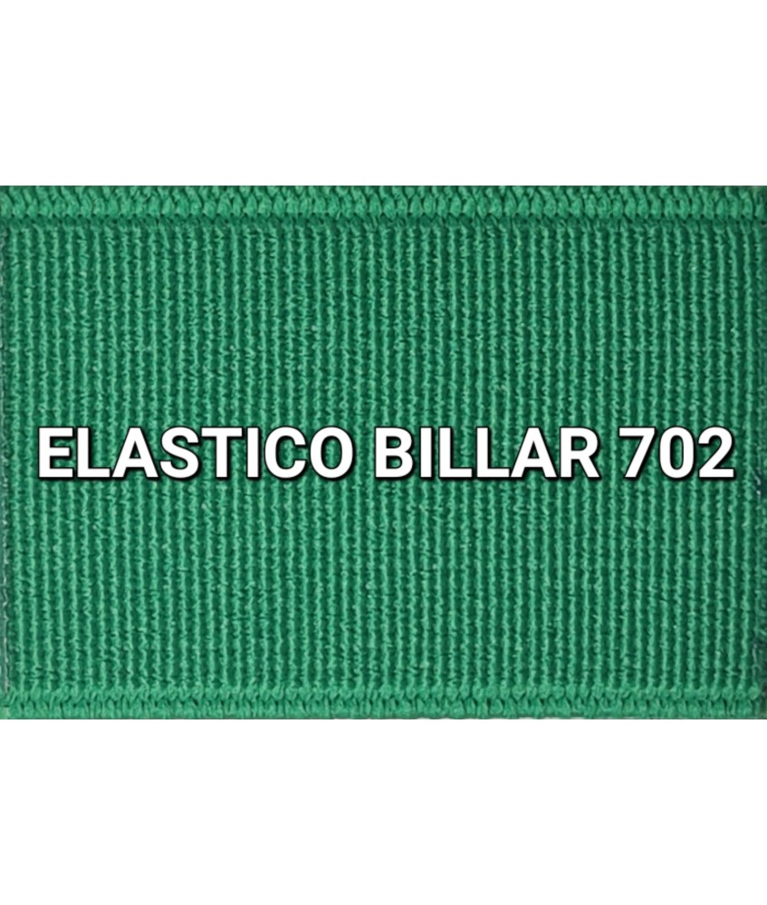 ELASTICO VERDE BILLAR LISO RECUBIERTO (25 METROS)