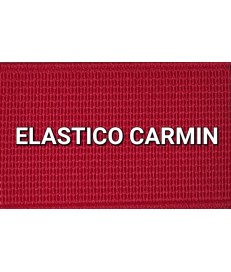 ELASTICO ROSA CARMIN  LISO RECUBIERTO  (25 METROS)