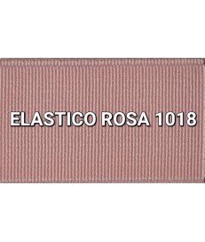 ELASTICO ROSA CLARO BEBE LISO RECUBIERTO  (25 METROS)