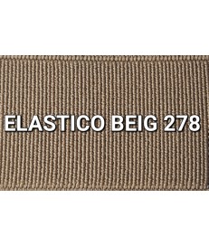 ELASTICO BEIG 278 LISO RECUBIERTO  (25 METROS)