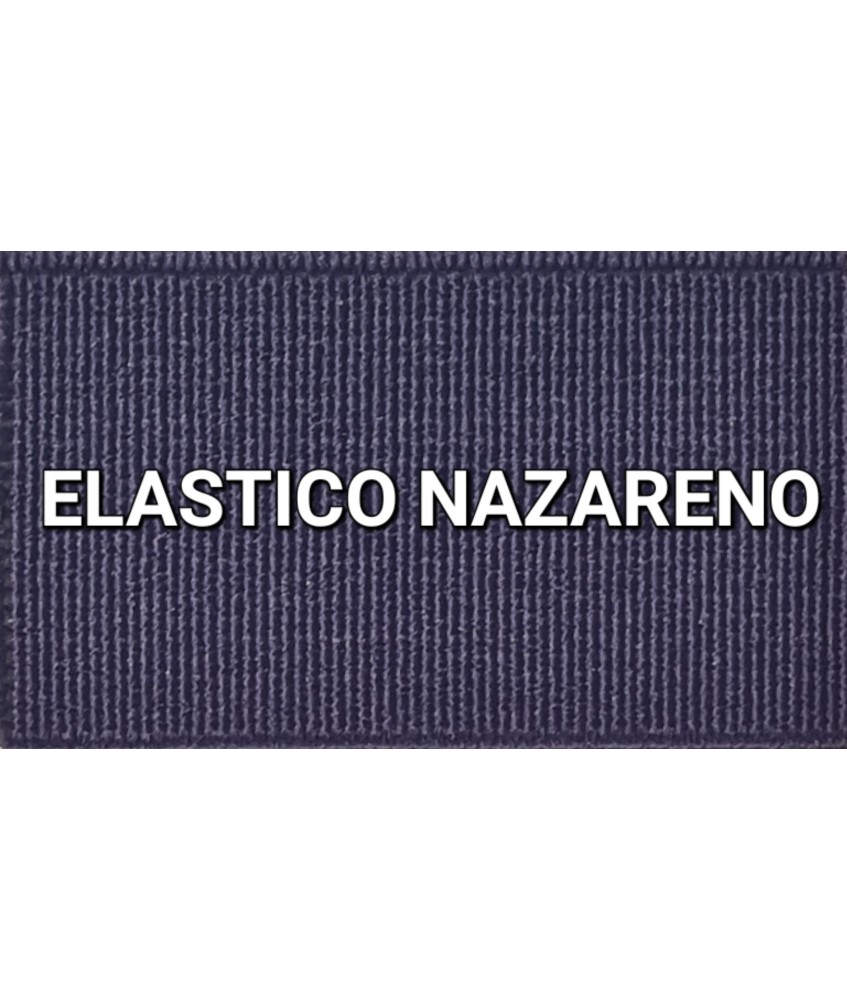 ELASTICO LILA NAZARENO LISO RECUBIERTO  (25 METROS)