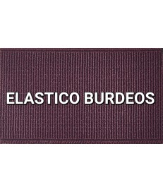 ELASTICO BURDEOS LISO RECUBIERTO (25 METROS)