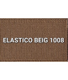 ELASTICO BEIG 1008 LISO RECUBIERTO  (25 METROS)