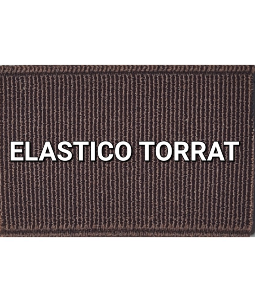 ELASTICO MARRON TORRAT LISO RECUBIERTO (25 METROS)