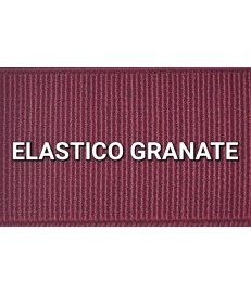 ELASTICO GRANATE LISO RECUBIERTO  (25 METROS)