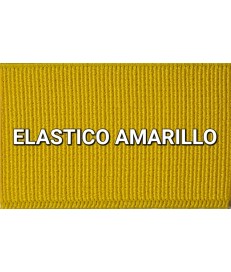 ELASTICO AMARILLO LISO RECUBIERTO  (25 METROS)