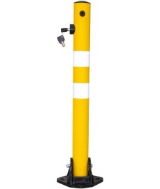 CEPO PARKING CON CERRADURA AMARILLO Ø60x5mm