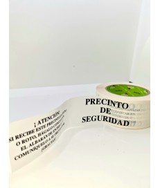 PRECINTO SEGURIDAD IMPRESO 1 TINTA