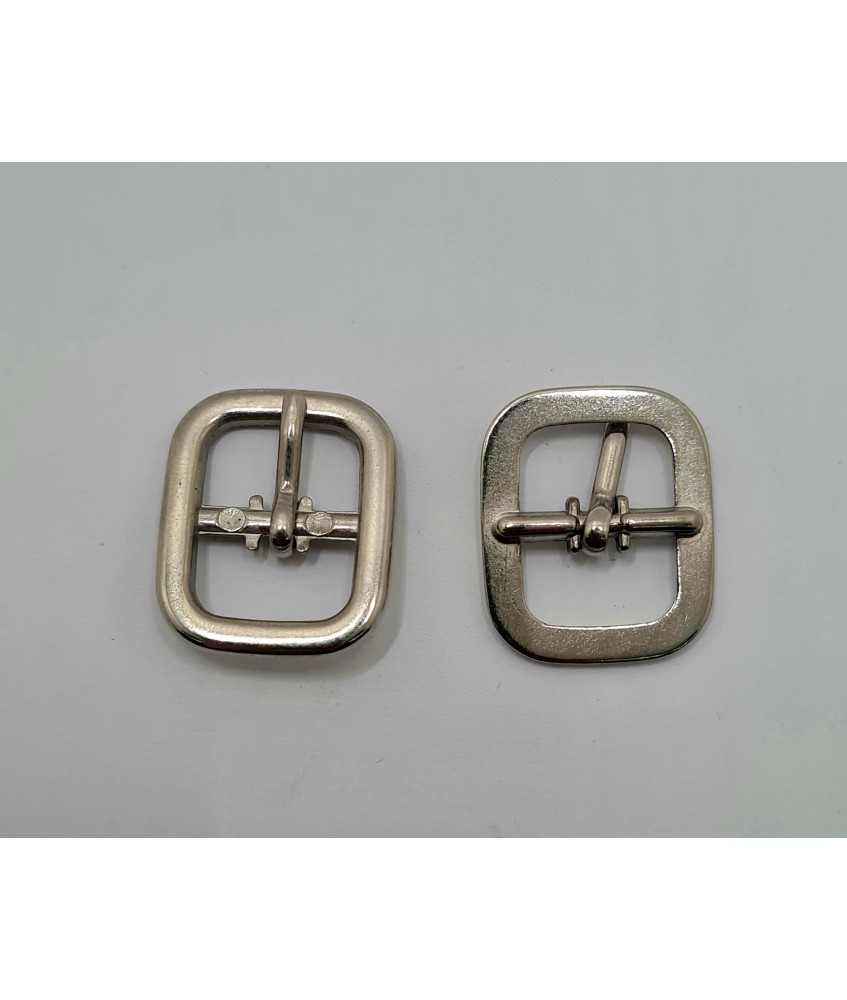 HEBILLA MEDIANA 12MM CUADRADA PLATA - PACK 500 UDS