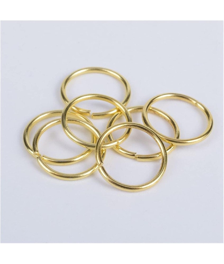 ANILLA HIERRO 30MM DORADA ORO  (100 UNIDADES)