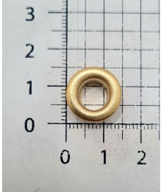 PACK OJALES 7.5MM HIERRO ORO FINO