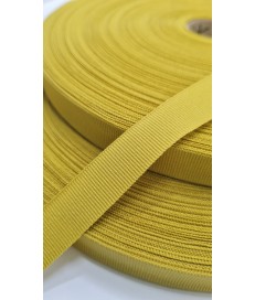 CINTA GROSS GRAIN 16MM AMARILLO MOSTAZA