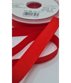 CINTA FALLA GROSS GRAIN 14MM ROJO SANGRE ( 20 METROS )