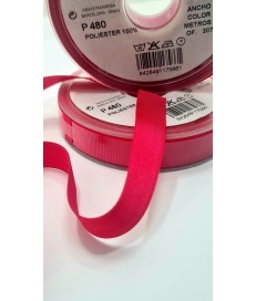 CINTA FALLA GROSS GRAIN 14MM FUXIA ( 20 METROS )