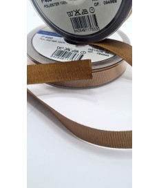 CINTA FALLA GROSS GRAIN 14MM TAUPE ( 20 METROS )