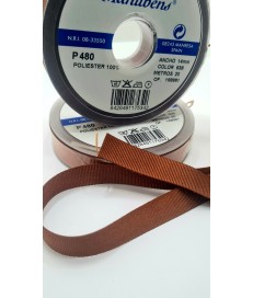 CINTA FALLA GROSS GRAIN 14MM CUERO ( 20 METROS )