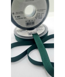 CINTA FALLA GROSS GRAIN 14MM VERDE ( 20 METROS )