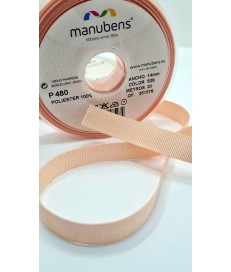 CINTA FALLA GROSS GRAIN 14MM SALMON ( 20 METROS )