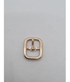 PACK HEBILLAS ZAMAK 12MM ORO CUADRADAS (50 UNID)