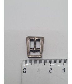 PACK HEBILLAS ZAMAK 8MM PLATA VIEJA RECTANGULAR DESIGUAL (50 UNID)