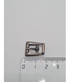 PACK HEBILLAS ZAMAK 8MM PLATA VIEJA RECTANGULAR DESIGUAL (50 UNID)