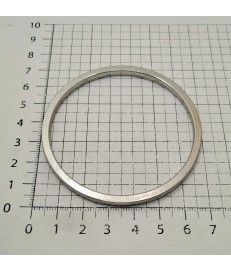 ANILLA REDONDA ZAMAK 70MM PLANA NIQUEL ECOLÓGICO