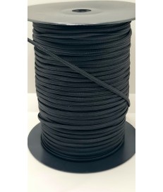 CORDON ELASTICO ITALIANO 3MM NEGRO