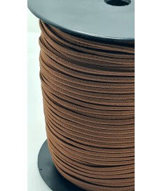 CORDON ELASTICO ITALIANO 3MM CUERO