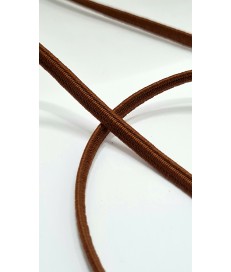 CORDON ELASTICO ITALIANO 3MM CUERO