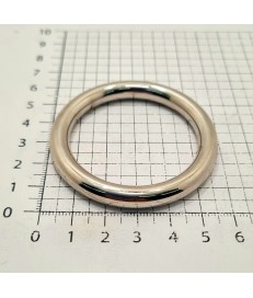 ANILLA REDONDA ZAMAK 62MM HILO 7.7MM DORADO ECOLÓGICO