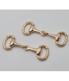 TREVILLA ZAMAK OVALADA CON MUECAS ORO