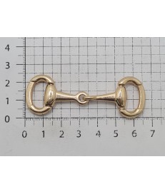 TREVILLA ZAMAK OVALADA CON MUECAS ORO