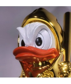 FIGURA CROMADA PATO DONALD 60CM