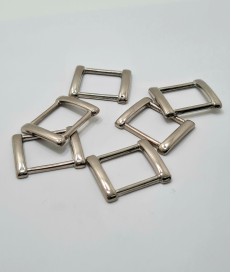 PACK ANILLA CUADRADA ZAMAK  18MM NIQUELADA