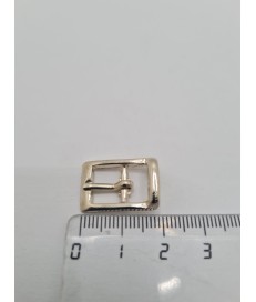 HEBILLA ZAMAK 10MM ORO TENUE RECTANGULAR