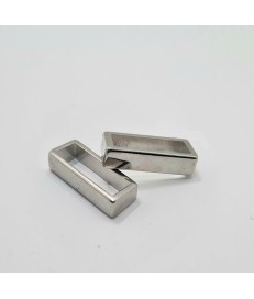 PACK PASADOR RECTANGULAR ZAMAK  20MM NIQUELADO