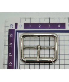 PACK  HEBILLA RULO ZAMAK 30MM PLATEADA
